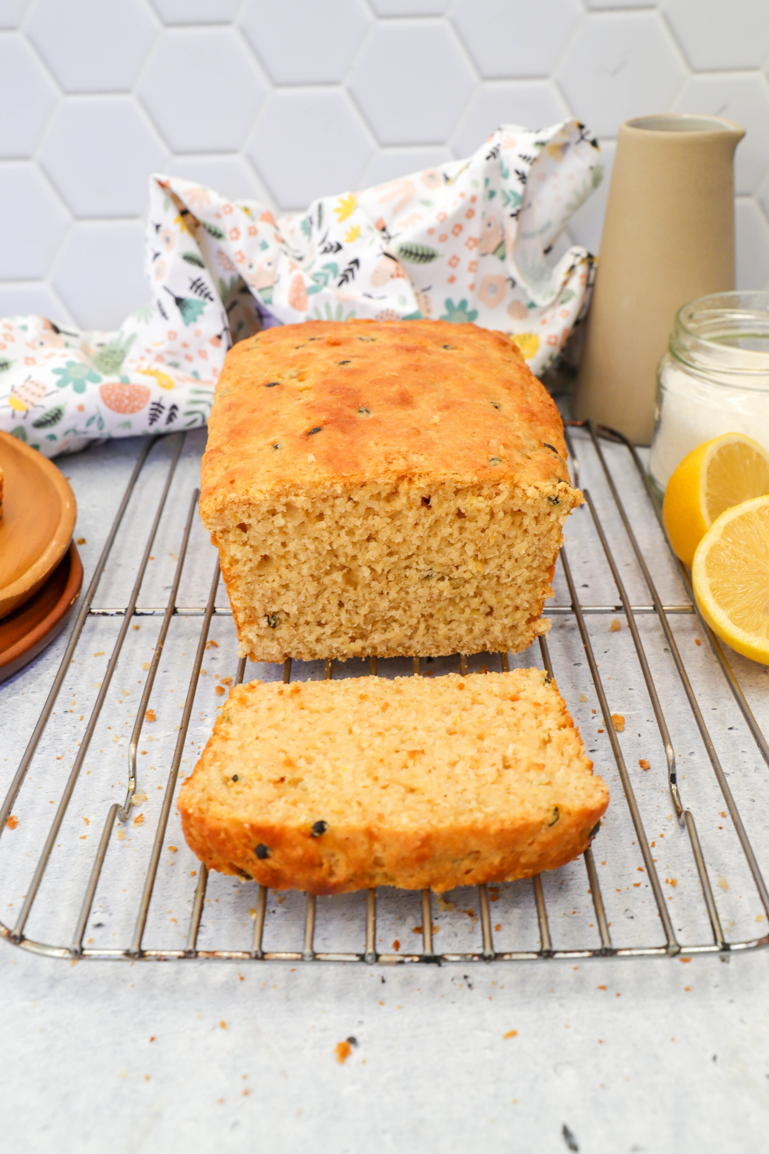 Lemon Passionfruit Loaf 