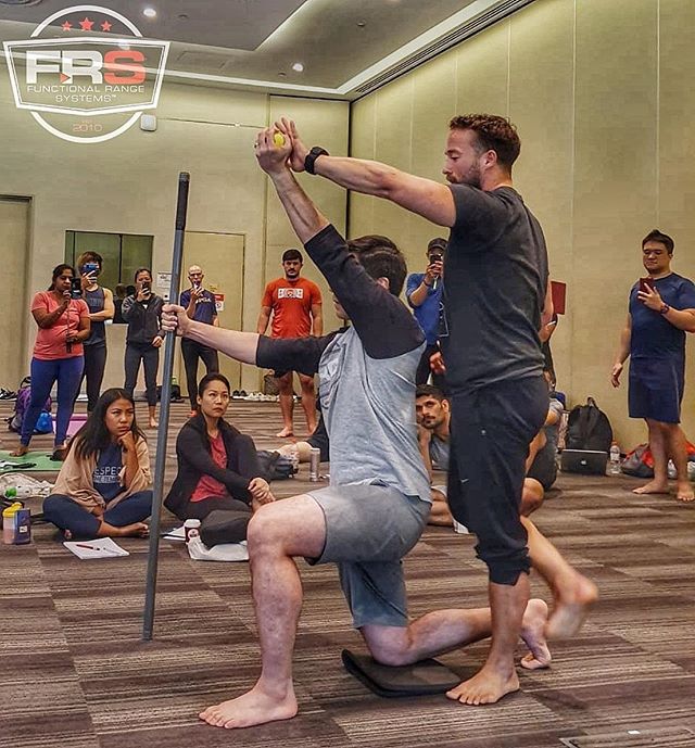Can&rsquo;t wait to come back Singapore! Congrats to all the new FRCms&rsquo;

#Repost @functionalrangeconditioning
・・・
Day 2️⃣ of the FRC Certification in #Singapore 🇸🇬.⁣
#FunctionalRangeSystems⁣
&bull; &bull; &bull;⁣
⁣
FRS Master Instructor @hunt