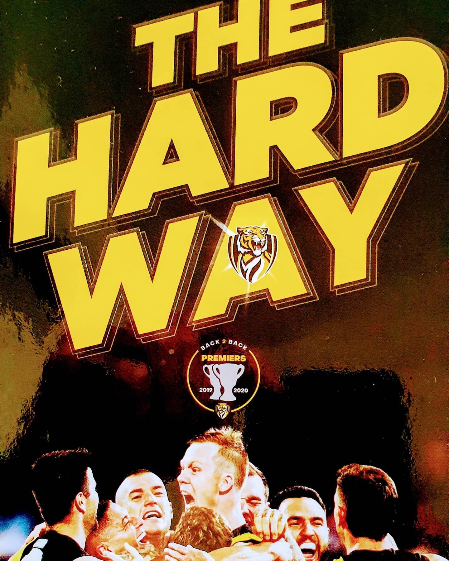 Another Christmas day done and dusted...Reading &quot;The Hard Way&quot; the story of our much loved Richmond's 13th Premiership which sort of sums up this tumultuous year!
Bring on 2021. 🙈🙊🙉
