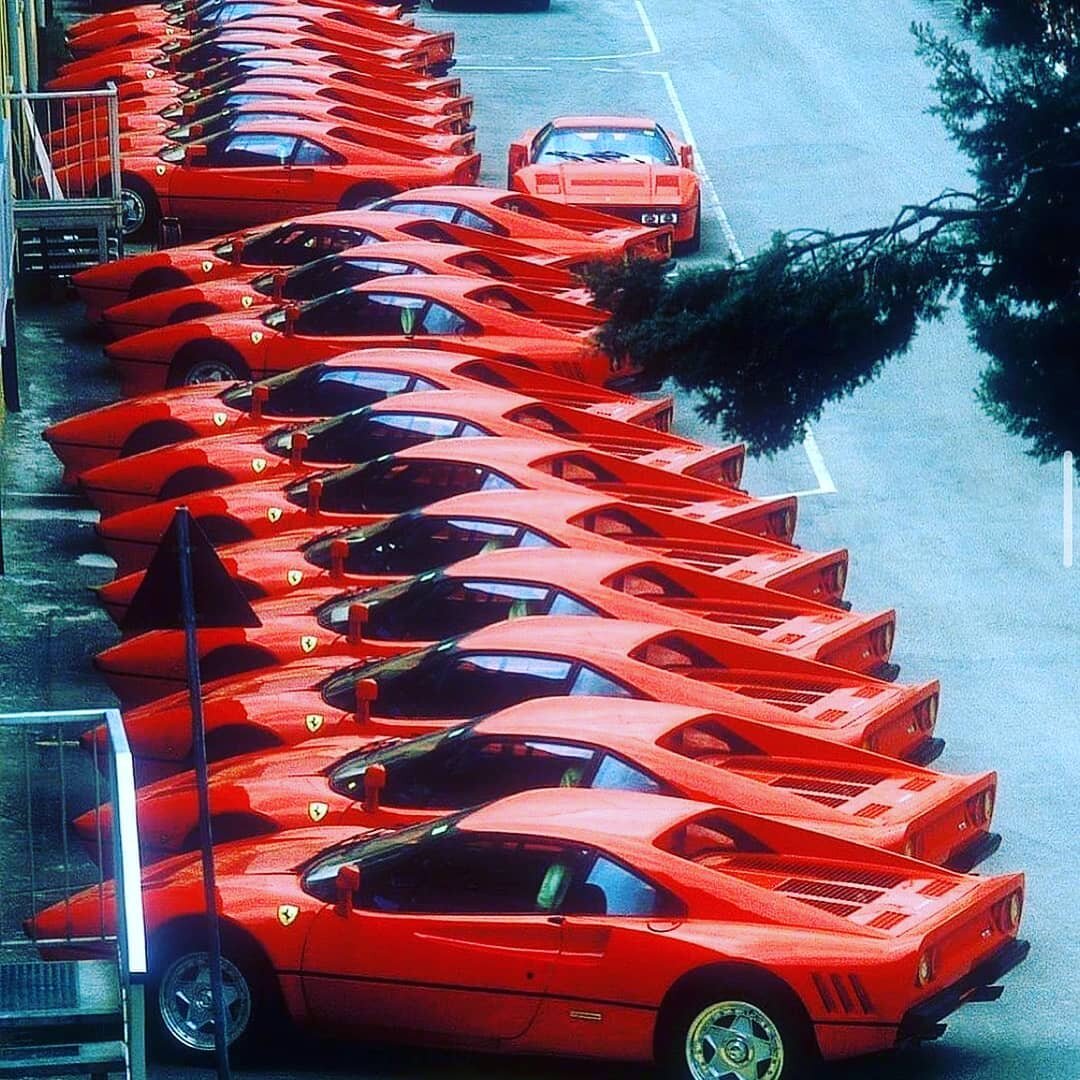 The&nbsp;Ferrari 288 GTO&nbsp;is an exotic&nbsp;homologation&nbsp;of the&nbsp;Ferrari 308 GTB and were produced from 1984 to 1987. Prices have skyrocketed in recent years and now fetch around $4m. There is about $100m worth of cars in this factory ph