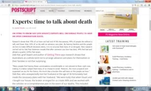 Postscript - Dying to Know Day