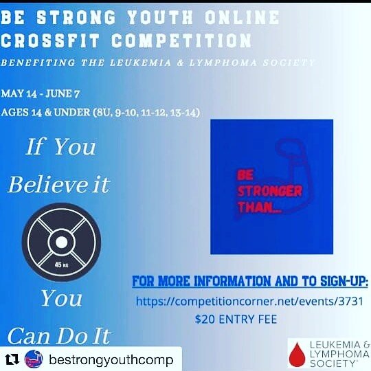 Come get in Involved for a great cause!  #futurefittest competitor @grayta07 is organizing a competition to raise funds for Lyphoma.  So much good happening in the world right now, let&rsquo;s do more!
・・・
I&rsquo;m excited to help @rexgraylls.moy @5