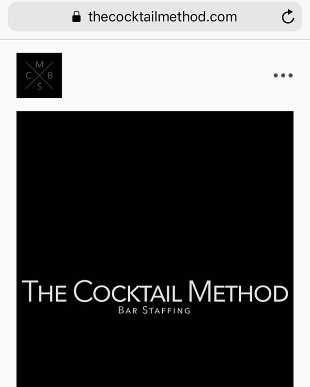 Come check out our newly remodeled website www.thecocktailmethod.com.
You can book directly through there with no fuss, no muss, and no confusion!
#thecocktailmethod #CMBS #barstaffing #event #events #bartenders #eventbar #party