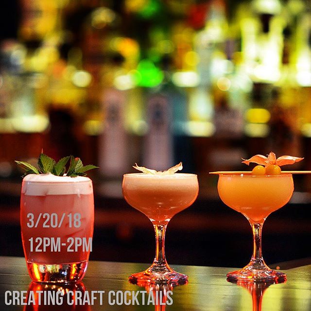 Bar Knowledge Class #6: Creating Craft Cocktails
3-20-18; 12PM-2PM
#CMBS #thecocktailmethod #bartendingschool #bartend #bartender #bartending #bartenders #bartenderlife #barlife #cocktail #cocktails #cocktailporn #cocktailgram #craftcocktail #craftco