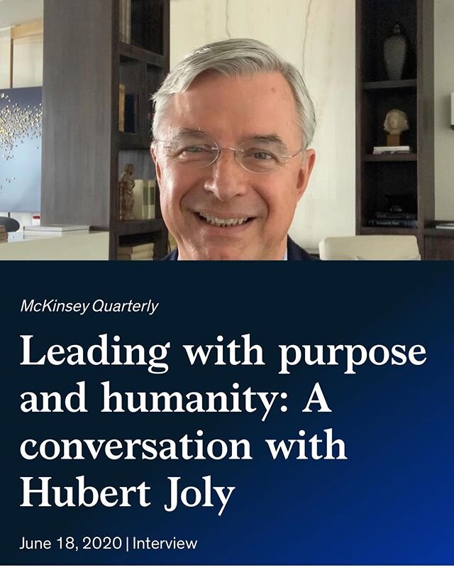 I just read this insightful piece by Bestbuy&rsquo;s former Chairman and CEO (Hubert Joly) on purpose, leadership and business. I love how he spoke against the notion of zero sum games in business (that actually, many businesses can win when we corpo