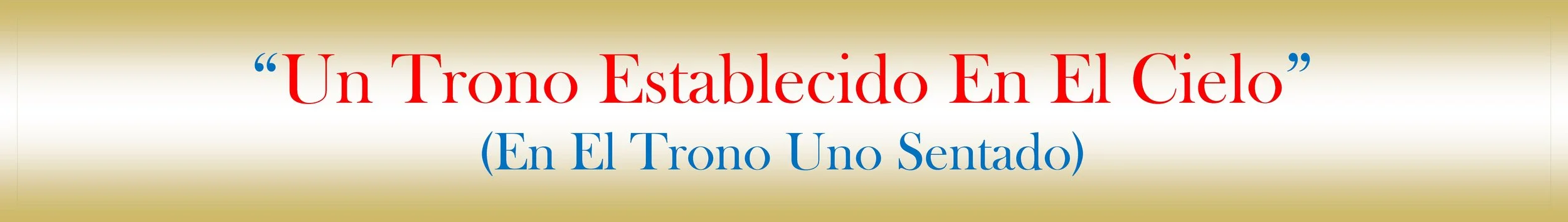Un Trono En El Cielo y Uno (1) Sentado en el Trono. Este tema es muy importante porque no muchos cristianos se han preocupado por estudiar esto, pues las religiones nos pintan a un Dios distinto que el Dios de la Biblia. Hemos visto diferentes cuadros y dibujos que las Religiones usan, para poder mostrar y decir quien es Dios, pero aquí se cometen tantos errores, pues en el Cielo solo hay un Trono para Dios, no son Tres Tronos para Tres distintas personas. Quiero aclarar que este estudio de las Santas Escrituras se trata del Trono de Dios, no estamos diciendo que no existan otros Tronos en el Cielo, porque están los 24 Tronos también de los 24 ancianos que se mencionan en Apocalipsis 4:4, pero enfáticamente quiero que veamos que Dios solo tiene un Trono y Uno solo está sentado en El (Dios). 1. Antiguo Testamento: Un Trono y Uno Sentado en el. 1 Reyes 22:19 Respondió {Micaías:} Por tanto, escucha la palabra del SEÑOR. Yo vi al SEÑOR sentado en su trono, y todo el ejército de los cielos estaba junto a El, a su derecha y a su izquierda. Salmos 11:4 El SEÑOR está en su santo templo, el trono del SEÑOR está en los cielos; sus ojos contemplan, sus párpados examinan a los hijos de los hombres. Salmos 45:6 Tu trono, oh Dios, es eterno y para siempre; cetro de equidad es el cetro de tu reino. Salmos 103:19 El SEÑOR ha establecido su trono en los cielos, y su reino domina sobre todo. Proverbios 20:8 El rey que se sienta sobre el trono del juicio, disipa con sus ojos todo mal. Ezequiel 1:26 Y sobre la expansión que había sobre sus cabezas se veía la figura de un trono que parecía de piedra de zafiro; y sobre la figura del trono había una semejanza que parecía de hombre sentado sobre él. Isaías 6:1,3 “En el año que murió el rey Uzías vi yo al Señor (uno) sentado sobre un trono alto y sublime, y sus faldas (su gloria) llenaban el templo. Y el uno al otro daba voces, diciendo: Santo, santo santo, Jehová de los ejércitos; toda la tierra esta llena de su gloria” Daniel 7:9 Seguí mirando hasta que se establecieron tronos, y el Anciano de Días se sentó. Su vestidura era blanca como la nieve, y el cabello de su cabeza como lana pura, su trono, llamas de fuego, {y} sus ruedas, fuego abrasador. Isaías 6:1,3 En el año que murió el rey Uzías vi yo al Señor sentado sobre un trono alto y sublime, y sus faldas llenaban el templo. Y el uno al otro daba voces, diciendo: Santo, Santo, Santo, Jehová de los ejércitos; toda la tierra está llena de su gloria. Ezequiel 1:3,26 vino palabra de Jehová al sacerdote Ezequiel hijo de Buzi, en la tierra de los caldeos, junto al río Quebar; vino allí sobre él la mano de Jehová. 26 Y sobre la expansión que había sobre sus cabezas se veía la figura de un trono que parecía de piedra de zafiro; y sobre la figura del trono había una semejanza que parecía de hombre sentado sobre él. 2. Nuevo Testamento: Un Trono y Uno Sentado en el. Mateo 23:22 “y el que jura por el cielo, jura por el trono de Dios y por el que está sentado en él.” Hebreos 8:1 “Ahora bien, el punto principal de lo que se ha dicho {es éste:} tenemos tal sumo sacerdote, el cual se ha sentado a la diestra del trono de la Majestad en los cielos” Apocalipsis 3:21 “Al que venciere, le daré que se siente conmigo en mi trono, así como yo he vencido, y me he sentado con mi Padre en su trono.” Apocalipsis 4:2, 8 “Y al instante yo estaba en el Espíritu; y he aquí, un trono establecido en el cielo, y en el trono, uno sentado. 8 Y los cuatro seres vivientes tenían cada uno seis alas, y alrededor y por dentro estaban llenos de ojos; y no cesaban día y noche de decir: Santo, santo, santo es el Señor Dios Todo Poderoso, el que era, el que es, y el que ha de venir.” Apocalipsis 20:11 “Y vi un gran trono blanco y al que estaba sentado en él, de cuya presencia huyeron la tierra y el cielo, y no se halló lugar para ellos.” Quiero concluir diciendo que tienes que decidirte si crees a la palabra de Dios (Santas Escrituras) o si le crees a la Religión que te Pinta a un Jesús con distintos colores, que te hace ver cosas que no están en las Escrituras, como Tres Dioses en la Divinidad, Tres Personas Distintas en un solo Dios. Pero a la Luz de la palabra de Dios, estas opiniones de los hombres salen sobrando. Te aconsejo que abrasemos solo la Verdad de la palabra de Dios. Visita Nuestra Página: www.escritoestahechos238.com Contáctanos Email: escritoestahechos238@gmail.com Número Telefónico: (817) 874-1197 Atentamente, Pastor. Julio Mazariego Para Bajar este Estudio a tu Computadora o Teléfono Solo presiona Sobre el Tema Aquí. “ Un Trono En El Cielo y En El Trono Uno Sentado ” Tienes que Tener el Programa de PDF en tu Sistema.