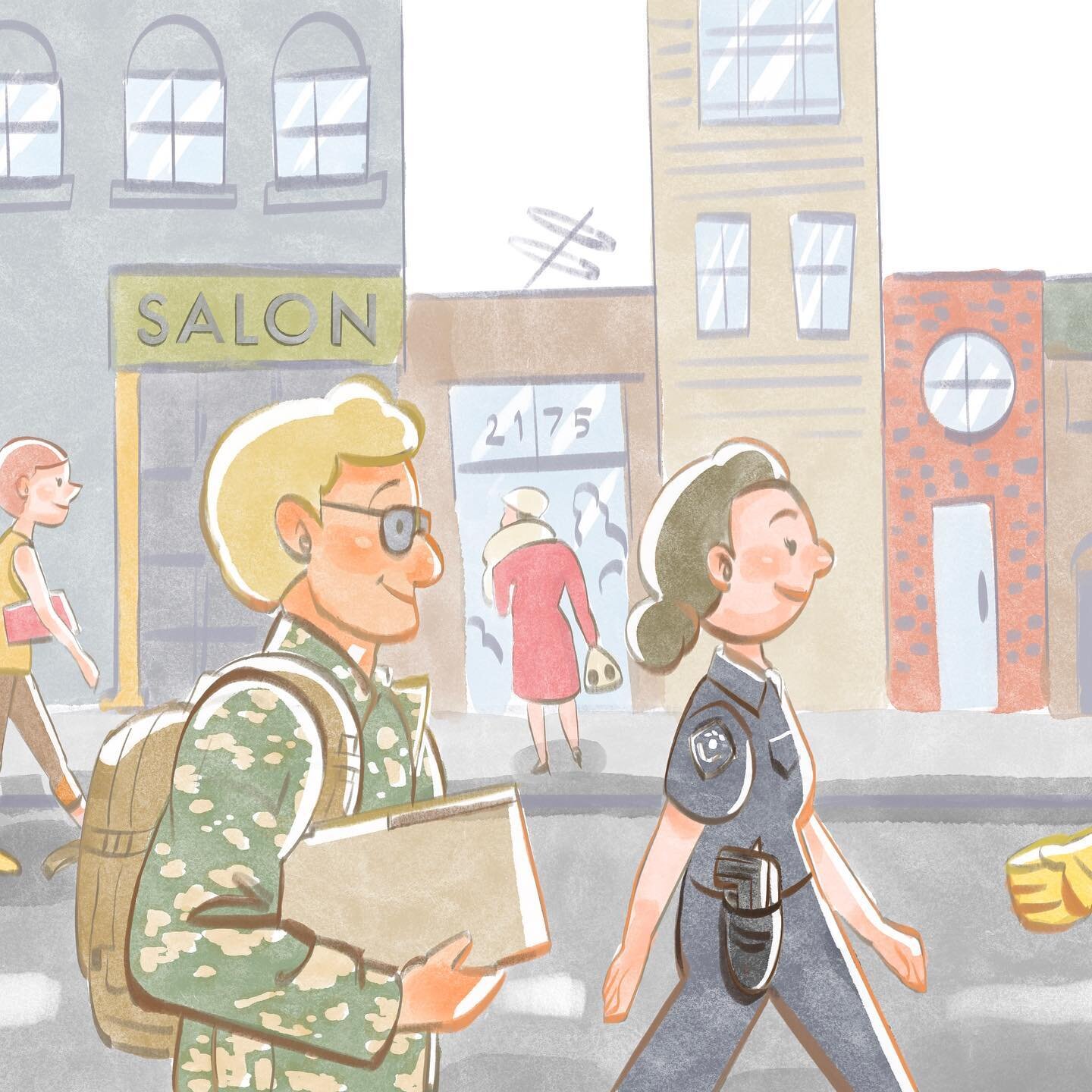 &ldquo;DIVERSITY IS A
GREAT FORCE
TOWARDS
CREATIVITY."
- MICHAEL EISNER
.
.
.
One of my illustrations for children books 
&ldquo;I Love America 🇺🇸&rdquo;
Written by Wendy Troby
Publisher : Salem Publishing
.
.
.

 #illustration #illustratorson