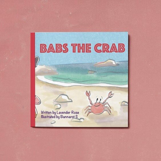 Babs The Crab - Tapa blanda
.
Author : Lavender Rose
Available at Amazon, the United States 🇺🇸
.
Description 
Babs the Crab is a wonderful story about friendship, collaboration and team work. Spend a day at the beach with Babs and her newfound frie