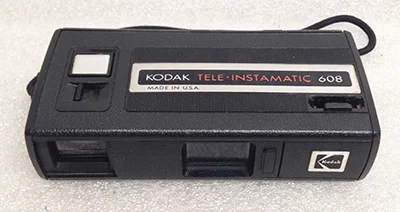 Record Number: 098 Collection Date: 30 Nov 2017 Description: Kodak camera #3, rectangular instamatic Dimension: 1" x 4.75" x 2.25"