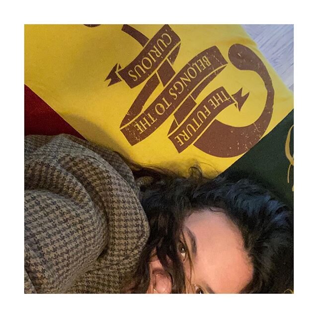 sitting on a quilt made of my old high school t shirts (I am a sentimental person ok) and remembering how many extracurriculars I was involved with as a teen - and also how horrible it was to be a teen - lmao