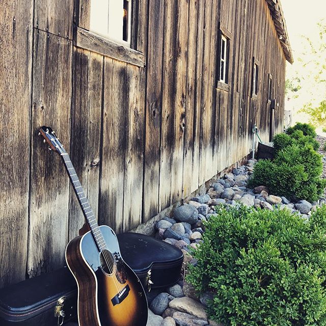 Always good to find the shade on a hot day! It&rsquo;s a scorcher up here @tinroofbarn , can&rsquo;t wait for the cool evening air for the dance party! Thanks @unioneventco for a well organized day :) #husum @whitesalmonwa #tinroofbarn #gorgewedding 