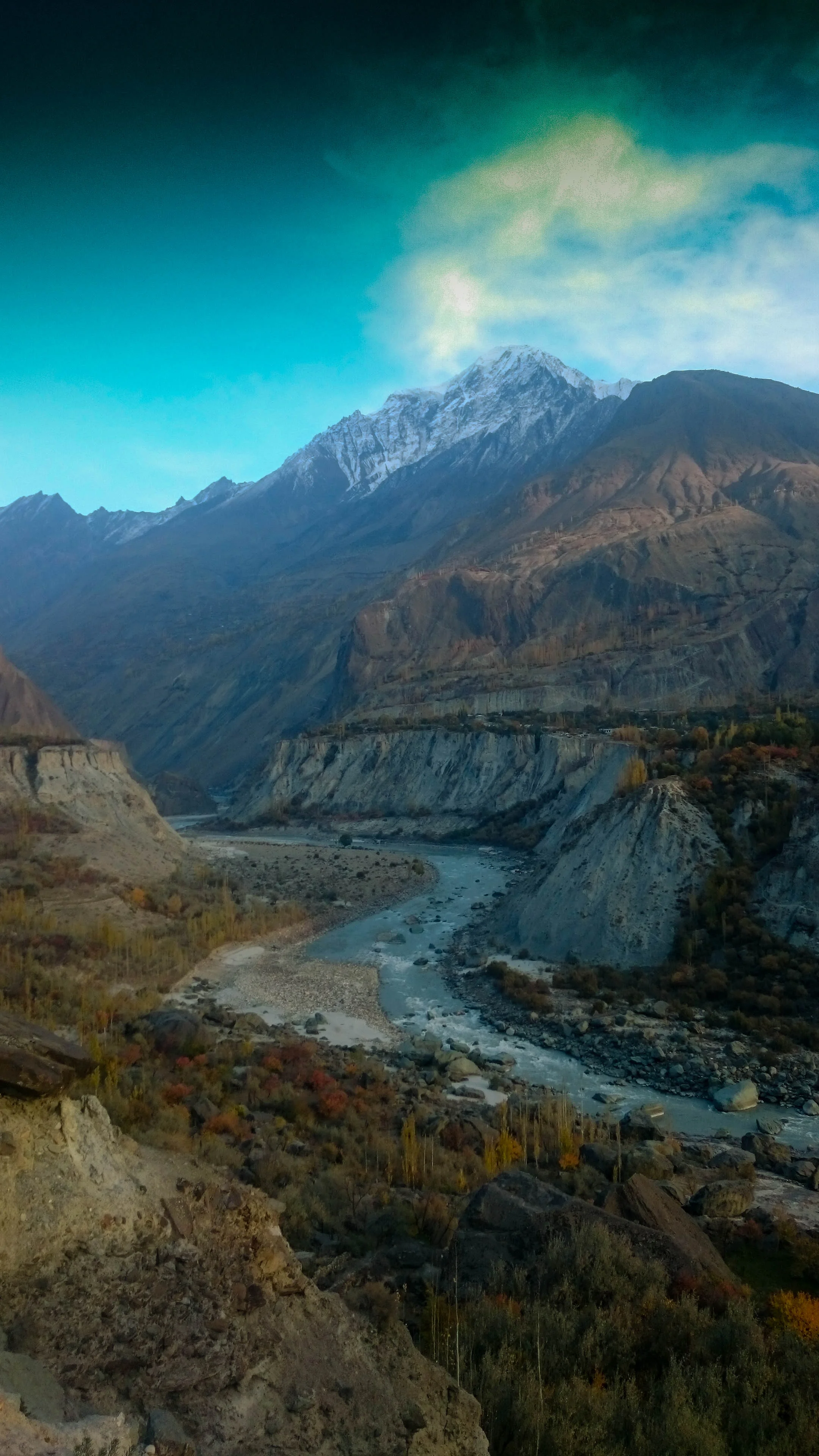 The Hunza Valley.