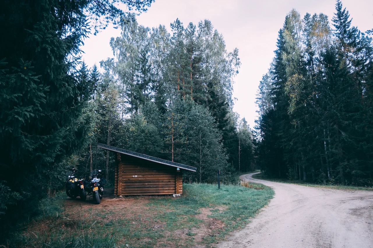 Our cabin for the night