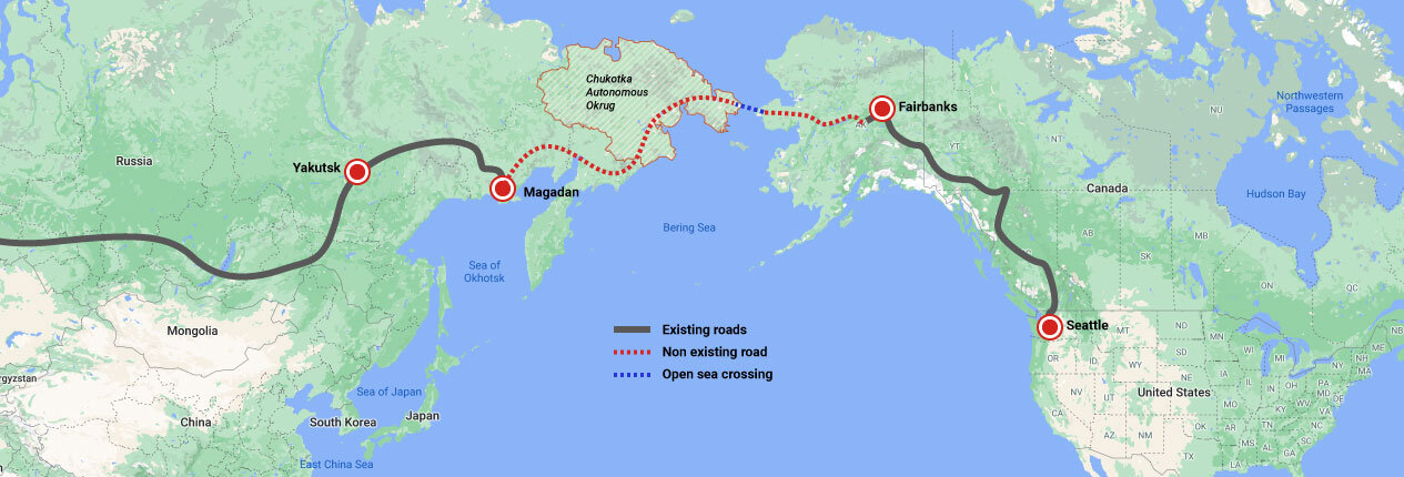 Can You Drive A Car From Alaska To Russia? — Adventurism.Tv