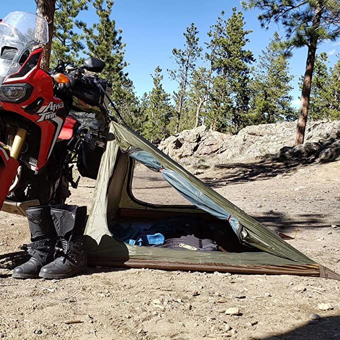 Boos Nieuwjaar Scheiding What is the Best Tent for Motorcycle Camping? — Adventurism.tv