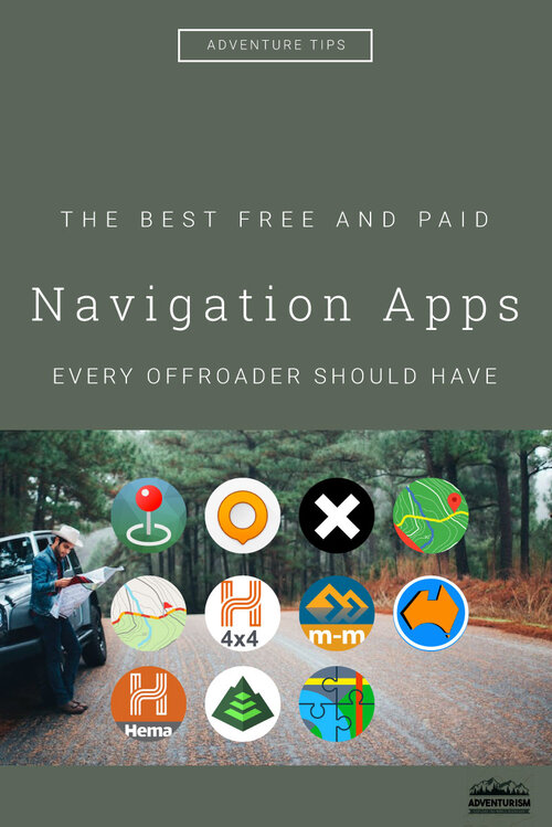 9 best apps offroad navigation by 4wd, motorcycle Adventurism.tv