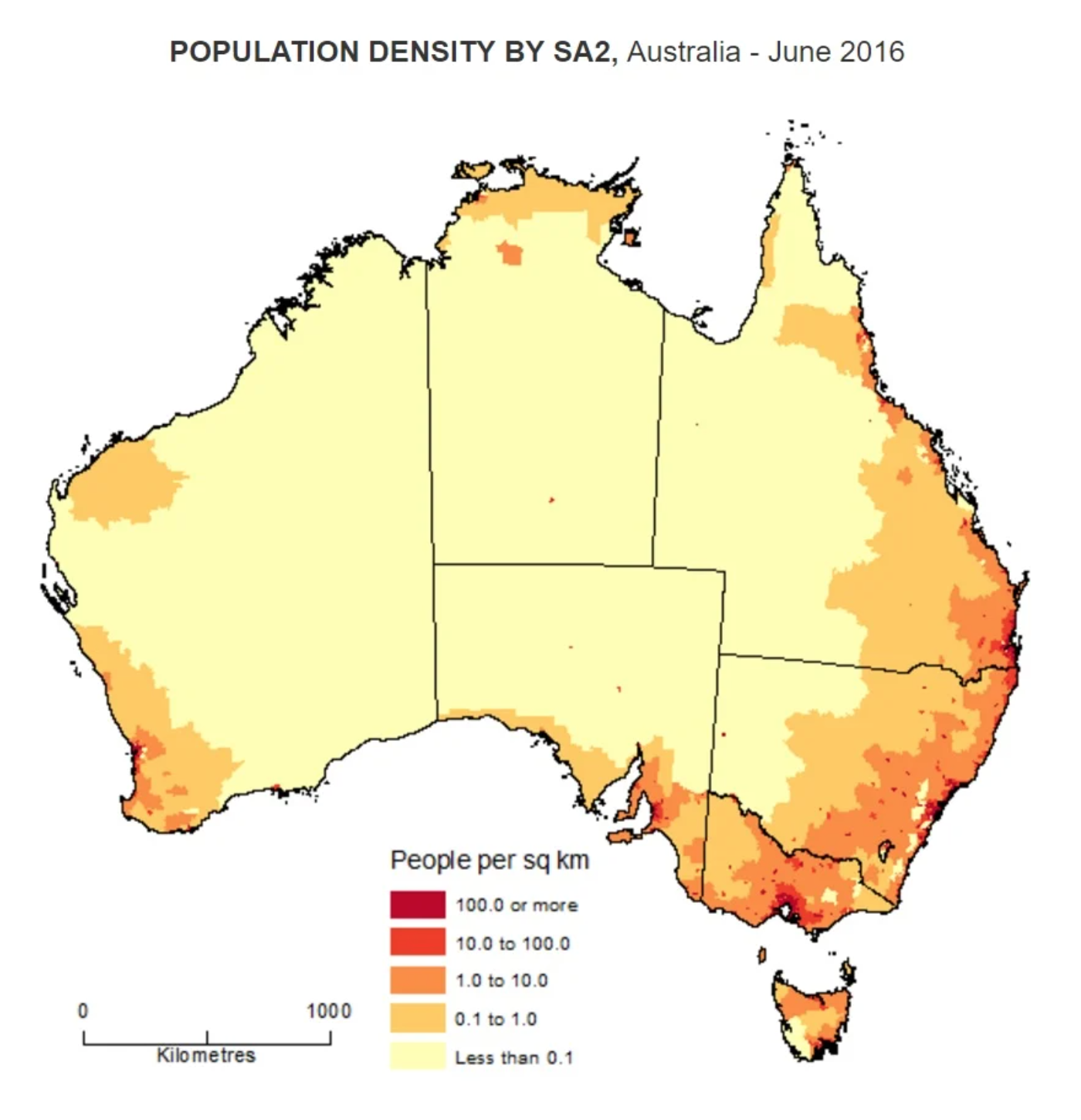 Размещение населения австралия и океания. Карта плотности населения Австралии. Карта населенности Австралии. Австралия по численности населения. Карта Австралии по населению.