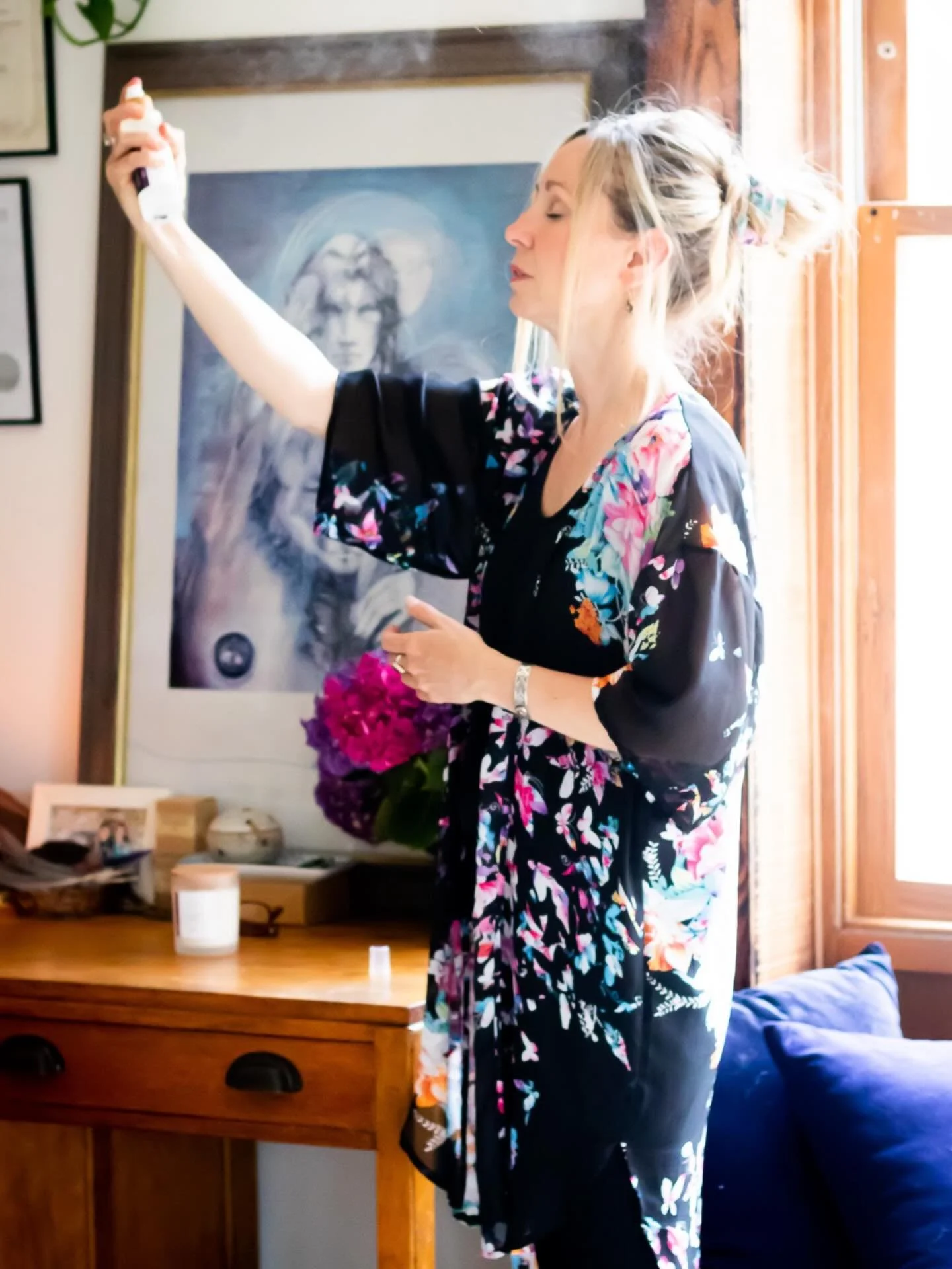 My go to remedy in clinic and in my personal life is vibrational medicines. We can use these externally and internally to alter our energy. 

As a Kinesiologist, energy medicine specialist and mentor with 26 years clinical experience I see some very 