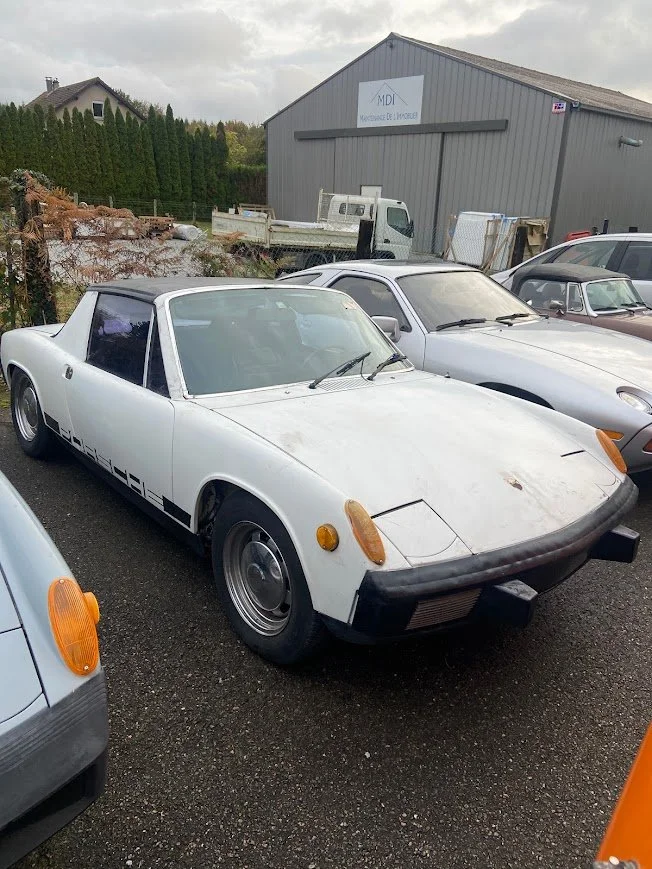 Porsche 914 de 1973 à Limoges