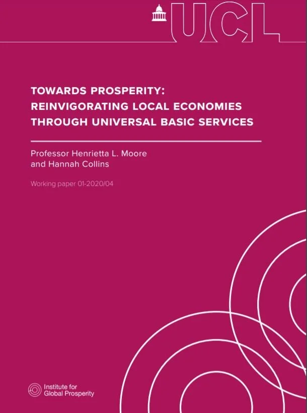 Towards prosperity: Reinvigorating local economies through Universal Basic Services