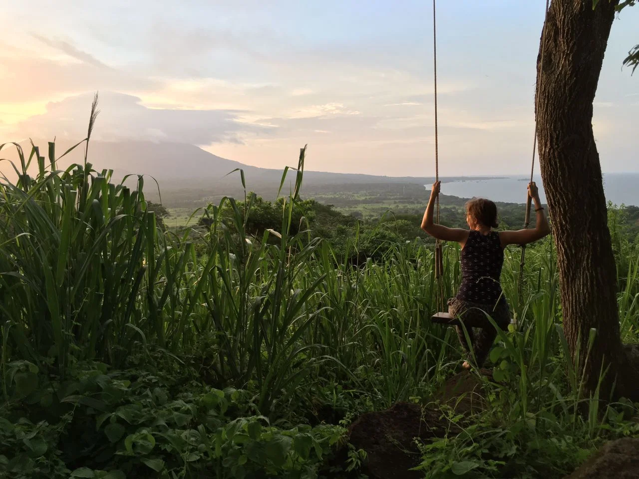 Relaxing, yoga and travelling