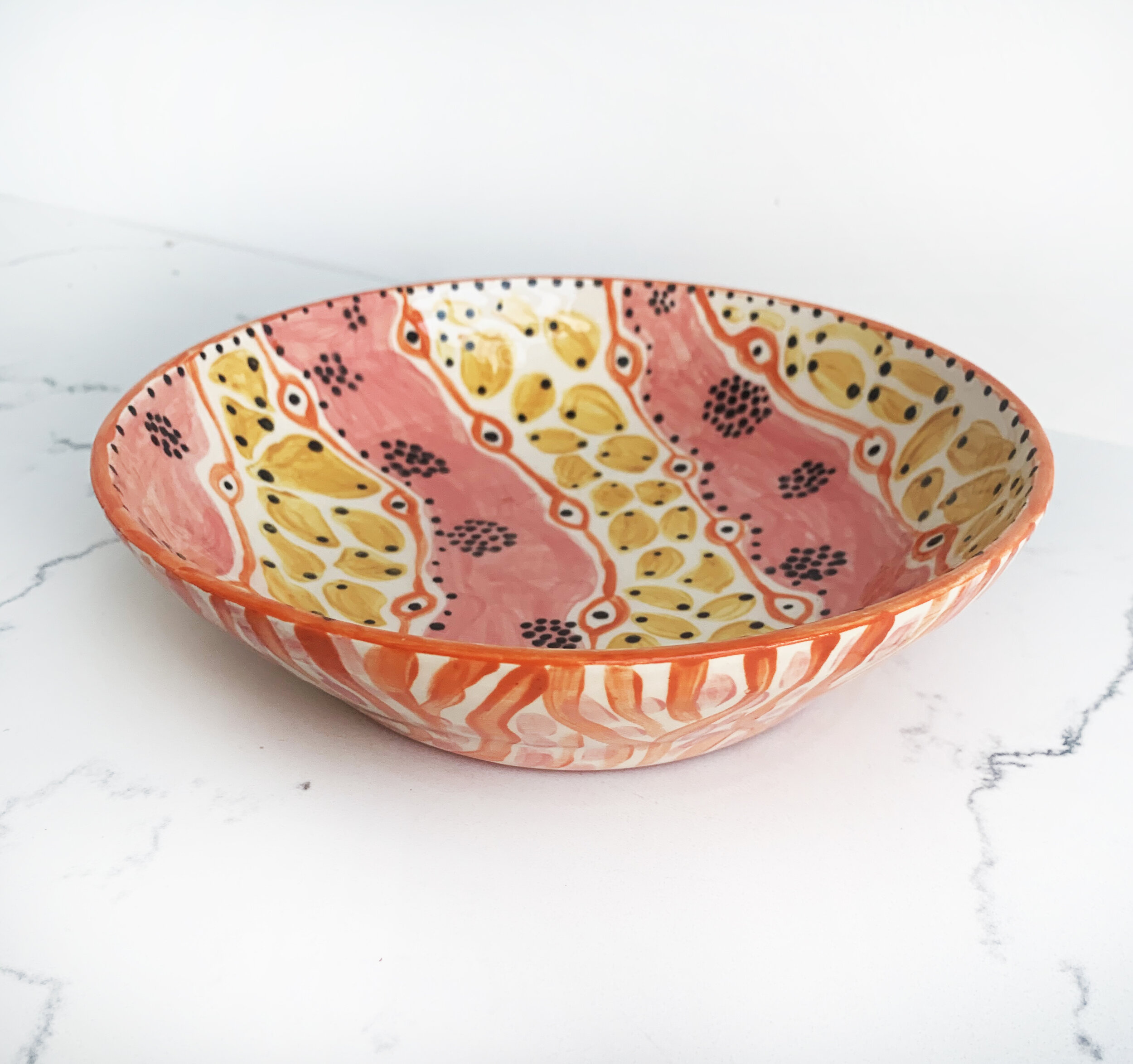 Handmade and Hand painted Bowl