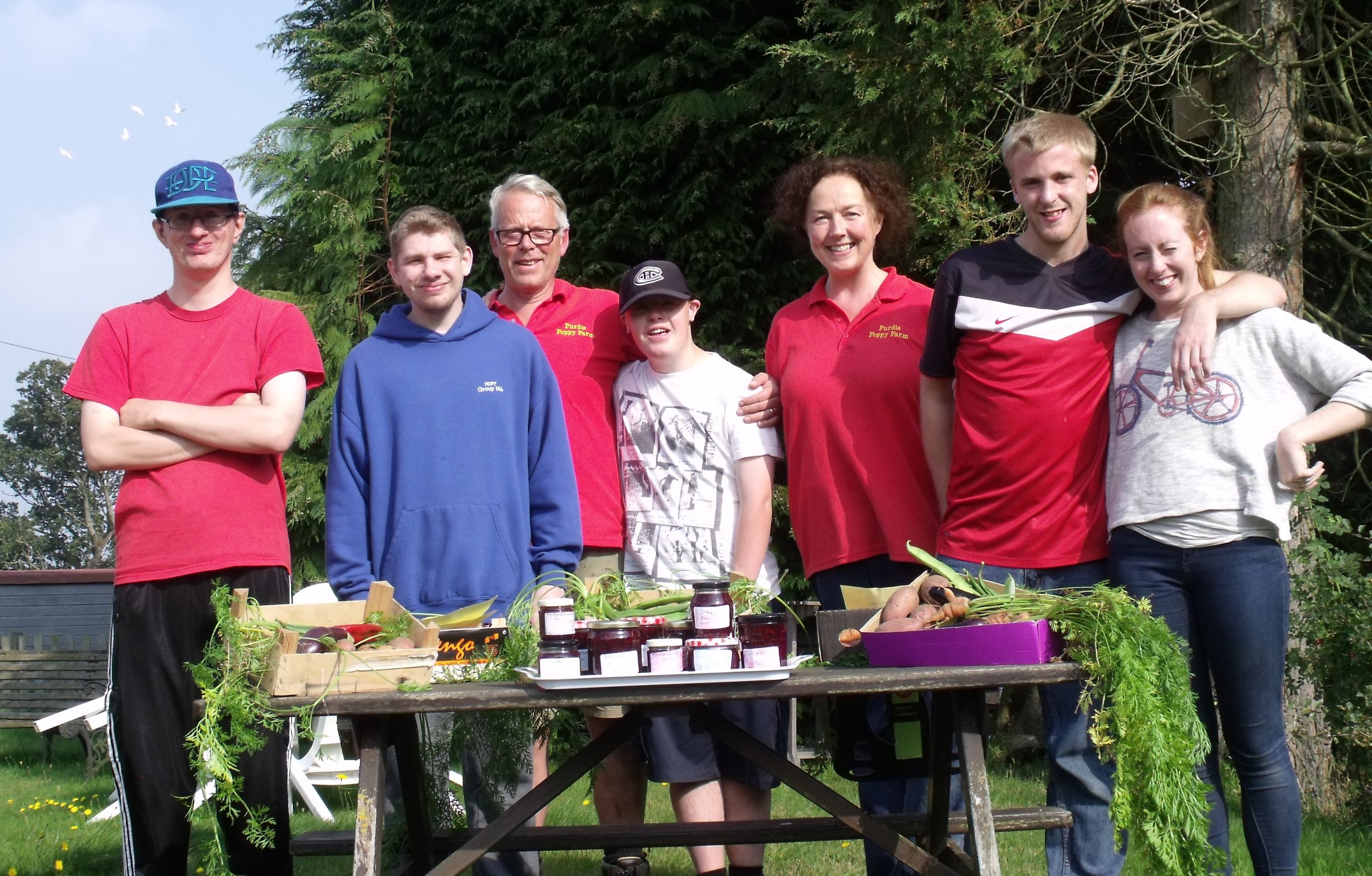 Poppies Care Farm Harvest Festival