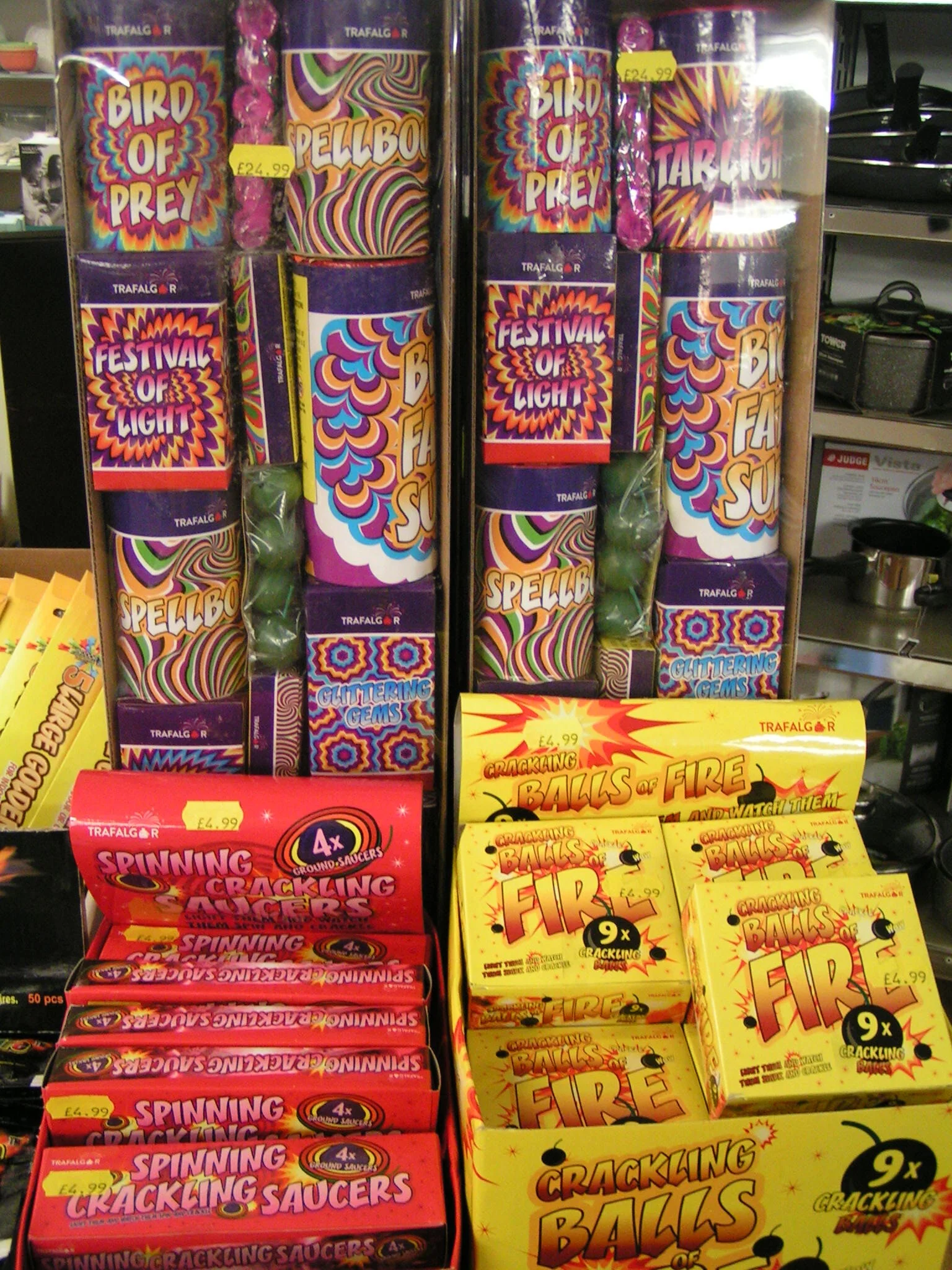 Firecrackers and fireworks for New Year - celebrate in style