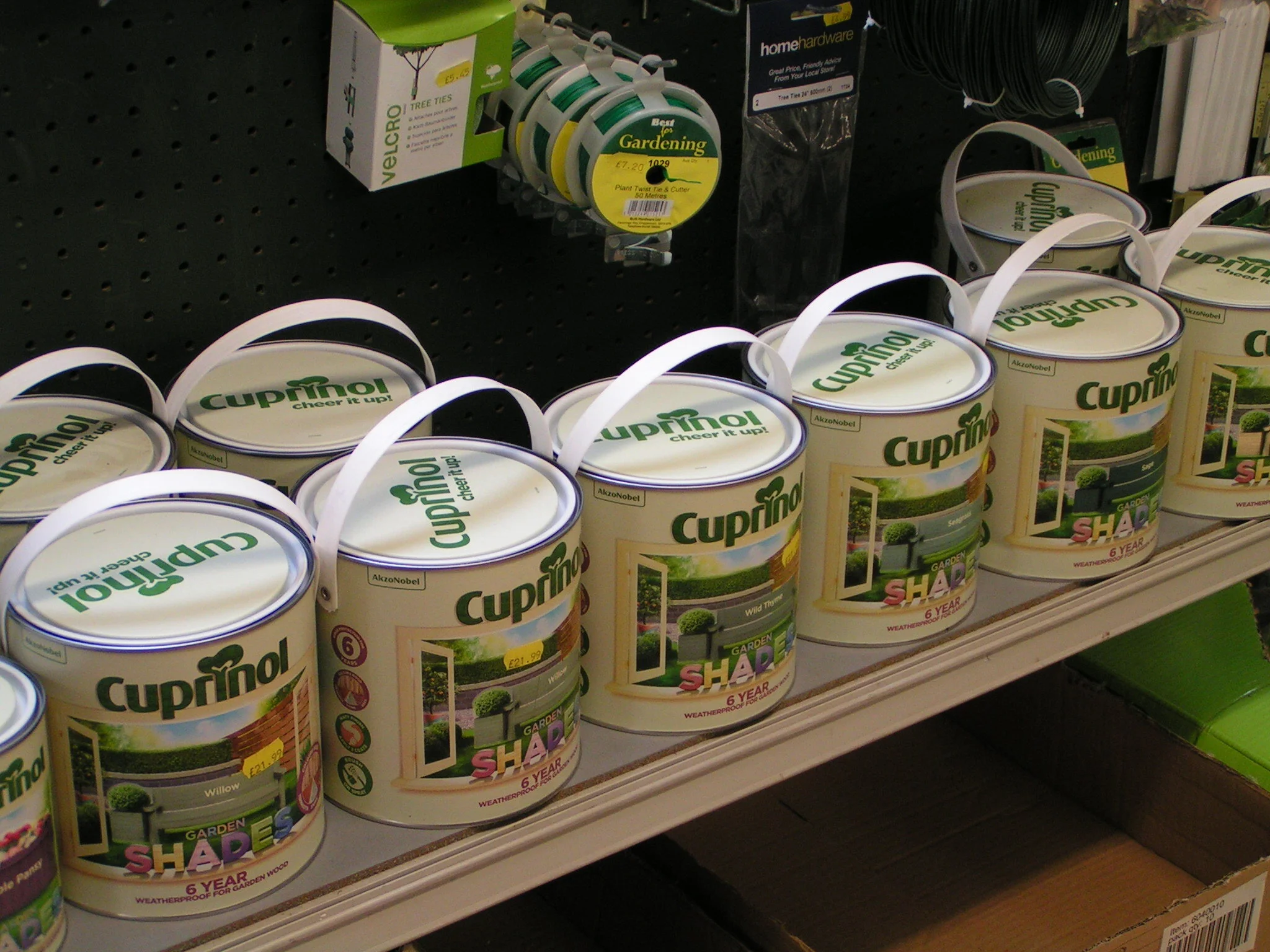 Garden fences to paint?  Cuprinol Garden Shades is is back in stock!