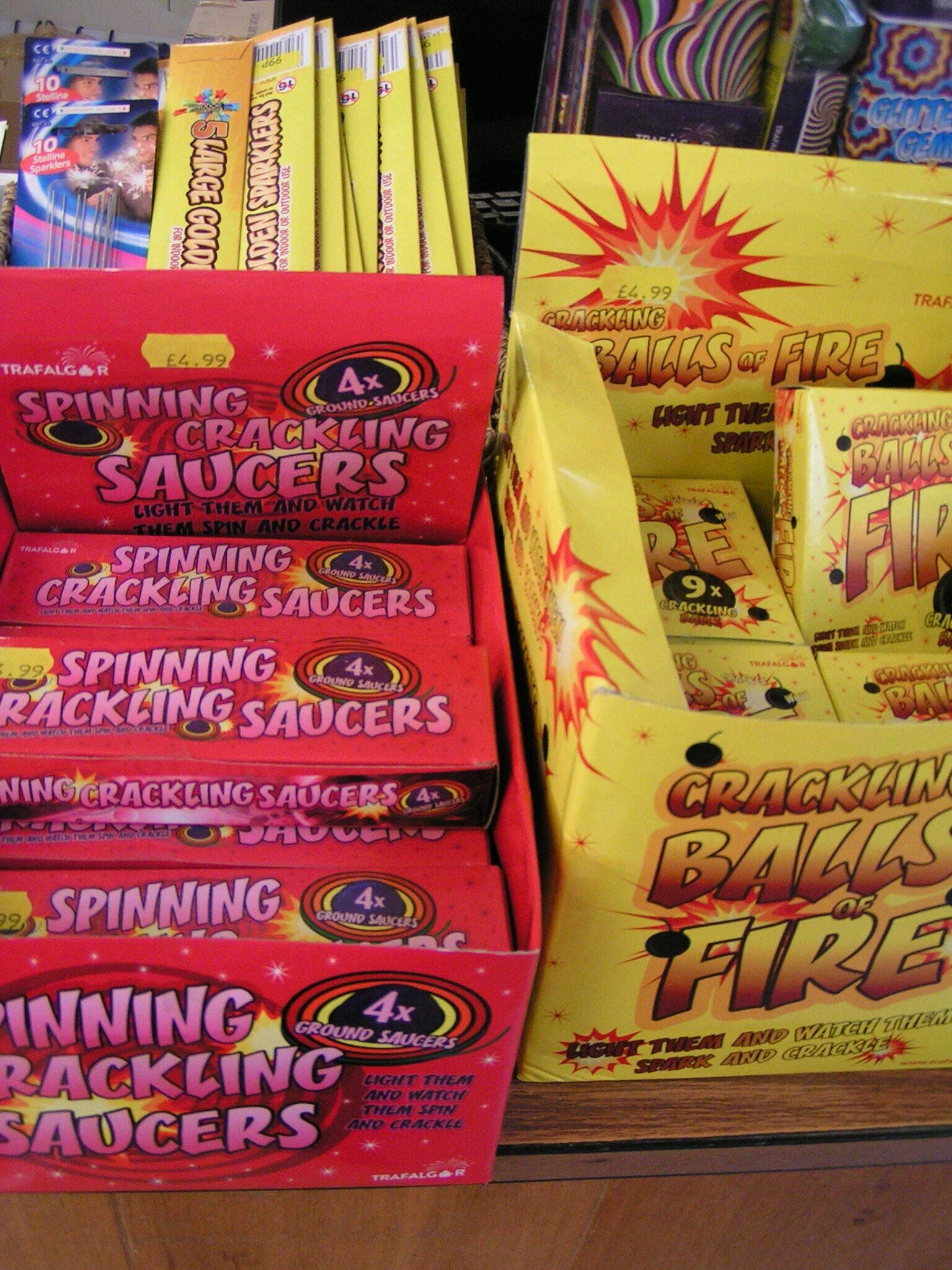 Fireworks for a fiver!