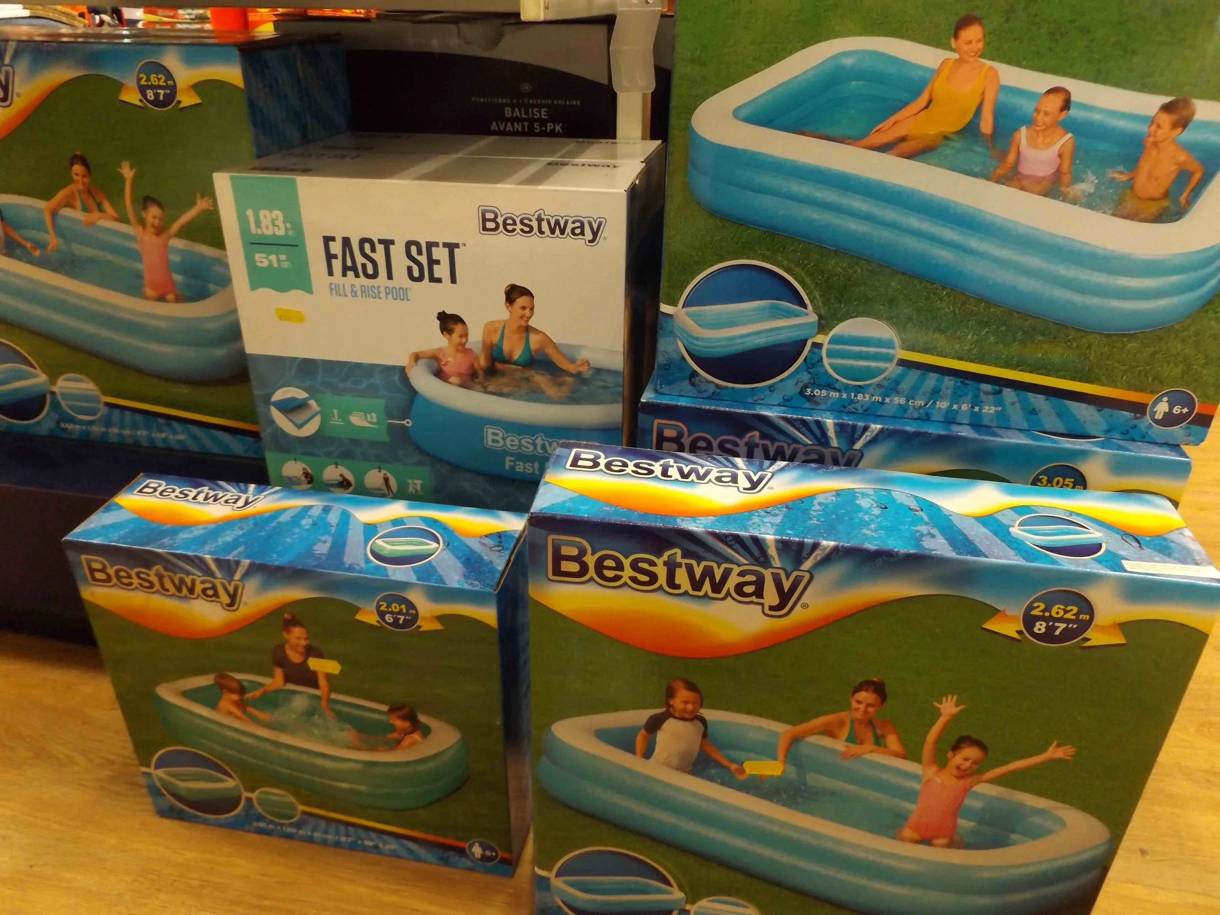 Garden pools - a perfect way to stay cool in the heat!