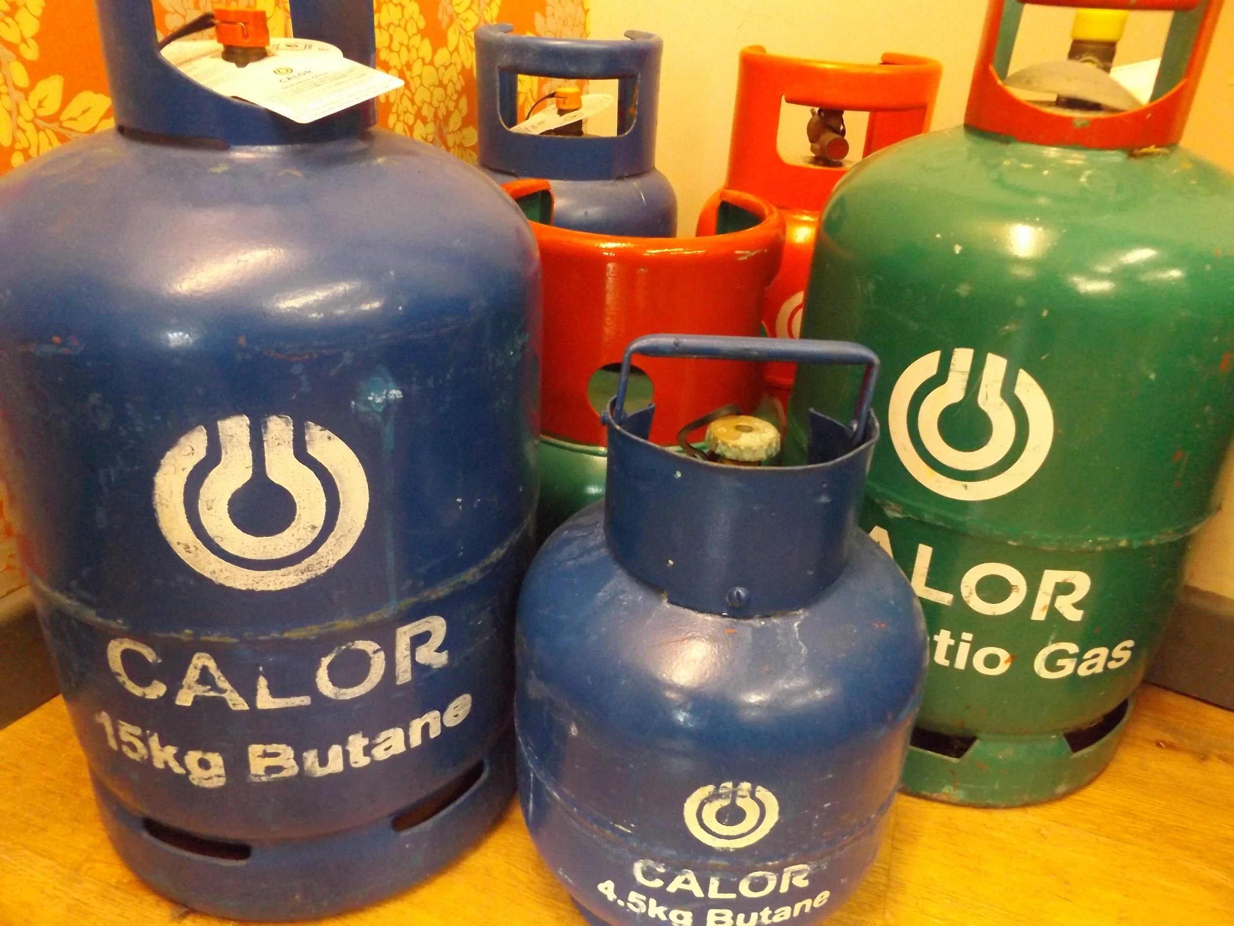 Now stocking Calor gas