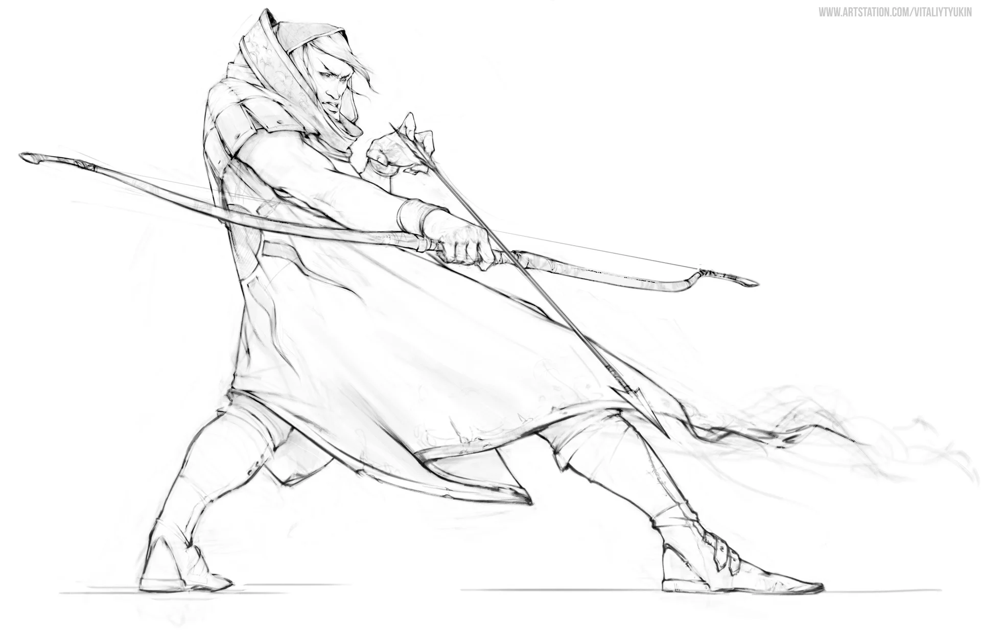 vitaliy-tyukin-line-art-archer.jpg