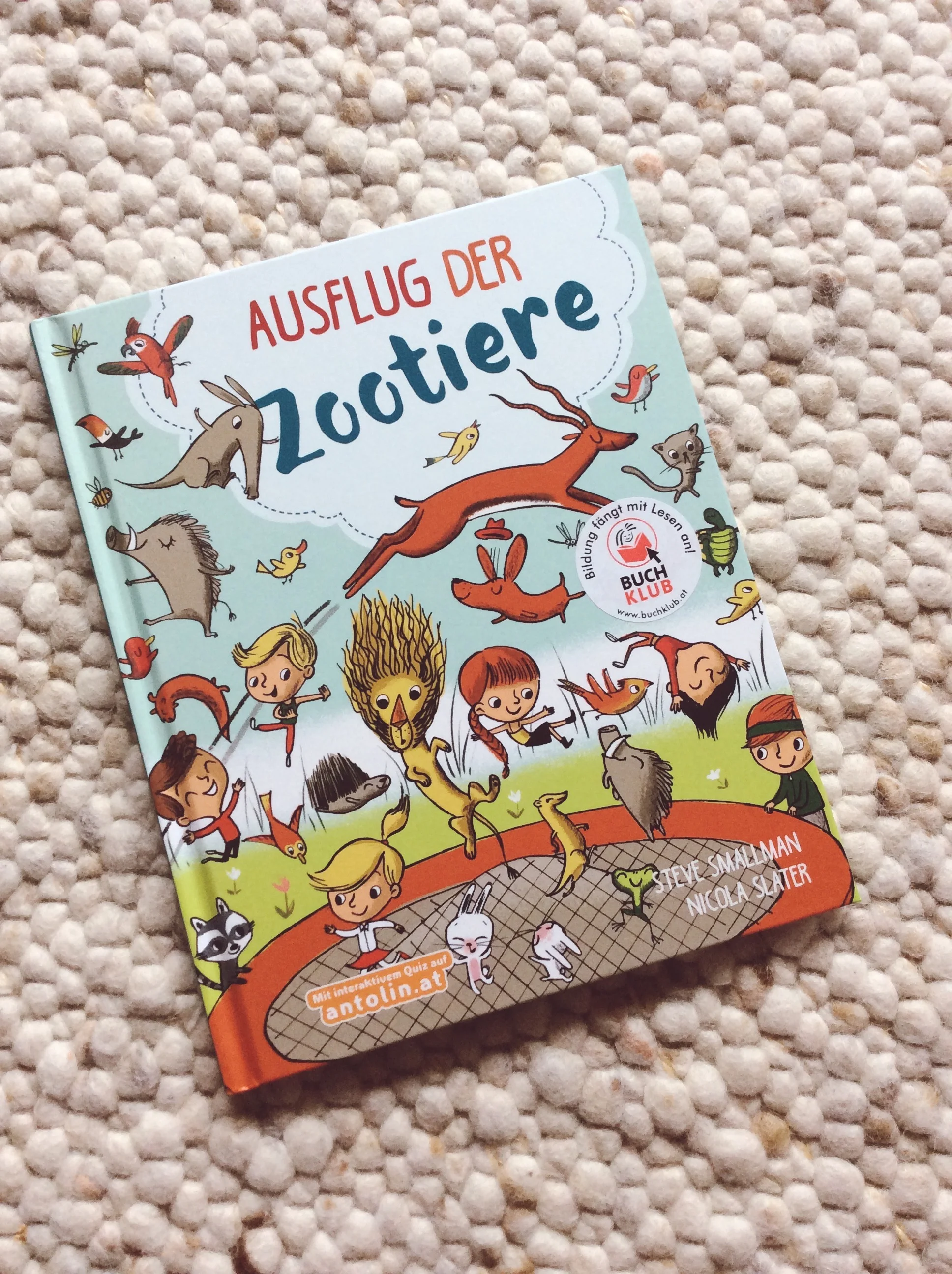 Ausflug der Zootiere – Von 1 bis 9 mit Giraffe, Flamingos und Papageien