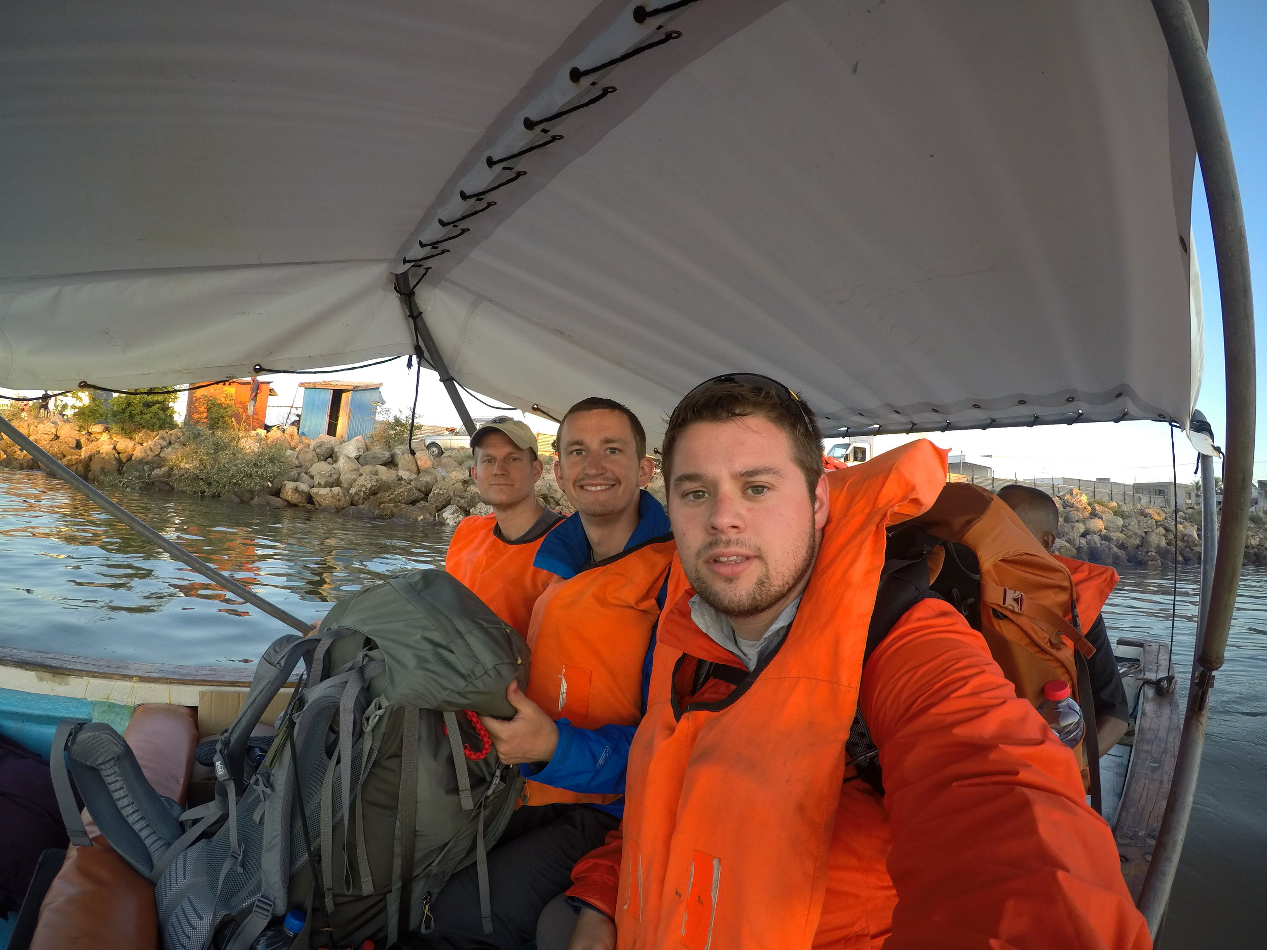 This boat took us across the bay in Mahajanga.