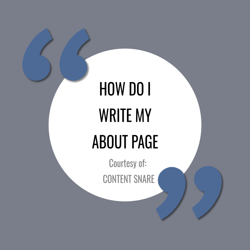 7 Tips for Writing an Impactful About Page Article by Content Snare