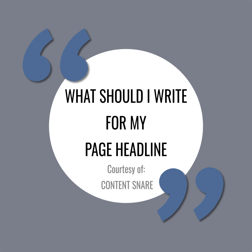 Guide to writing effective headlines and subheadlines by Content Snare