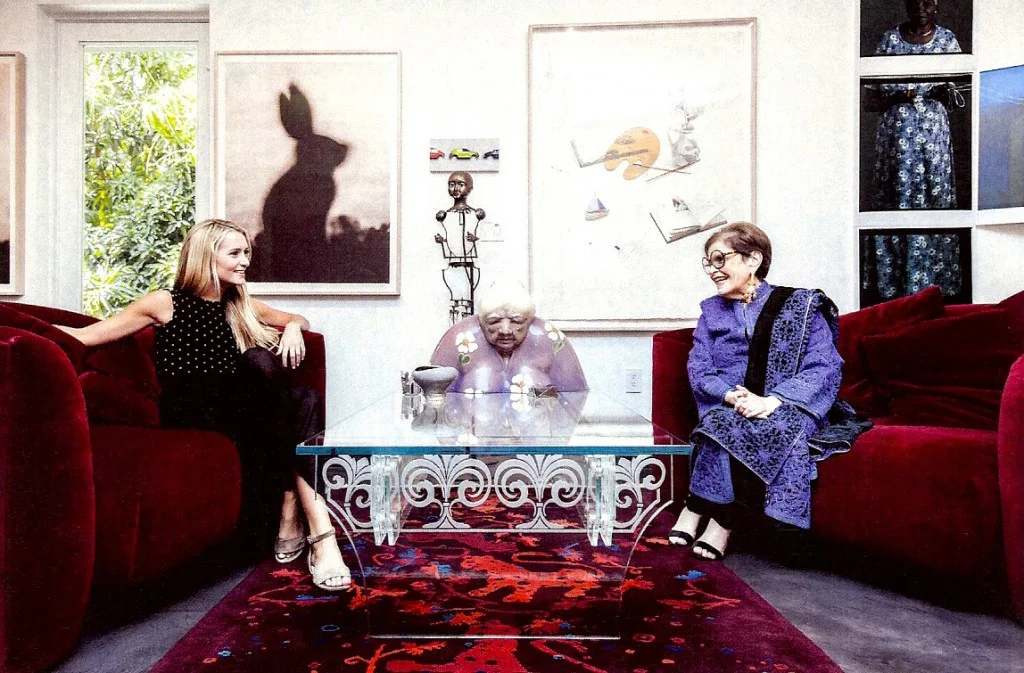 Director Kristina Sorge and Bernice Steinbaum