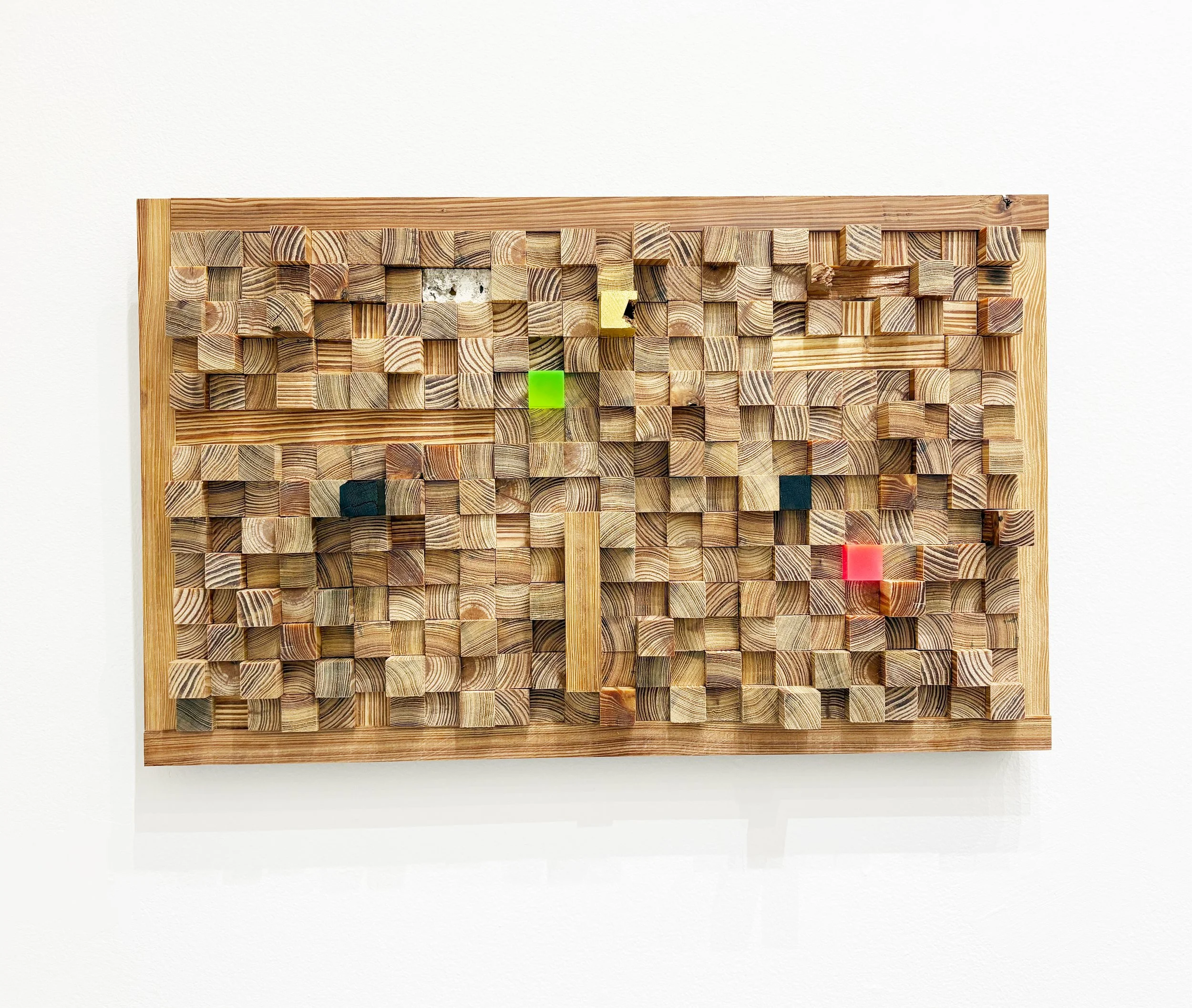  Urbanification Strategies II   Nick Gilmore   26 in x 26 in&nbsp;  Wood 