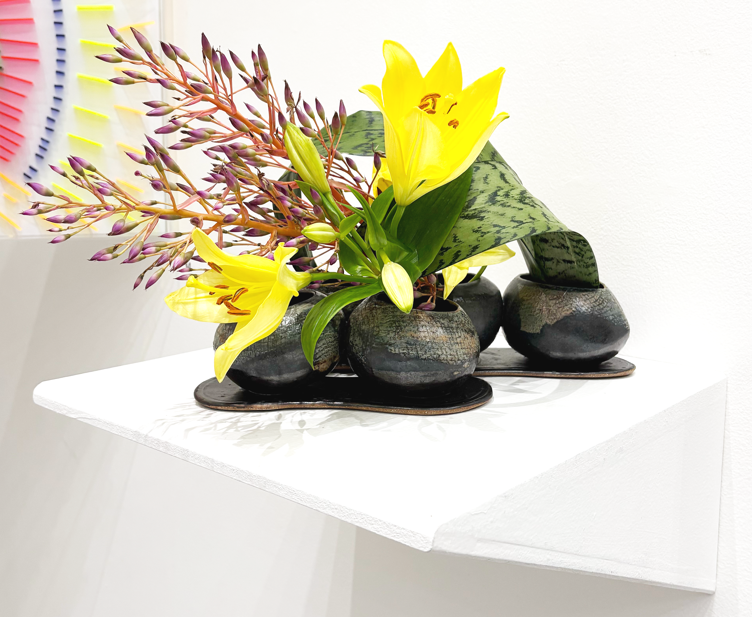  Space Between   Nan Ernst   11 in x 13.5 in x 4 in   High-fired ceramic stoneware 