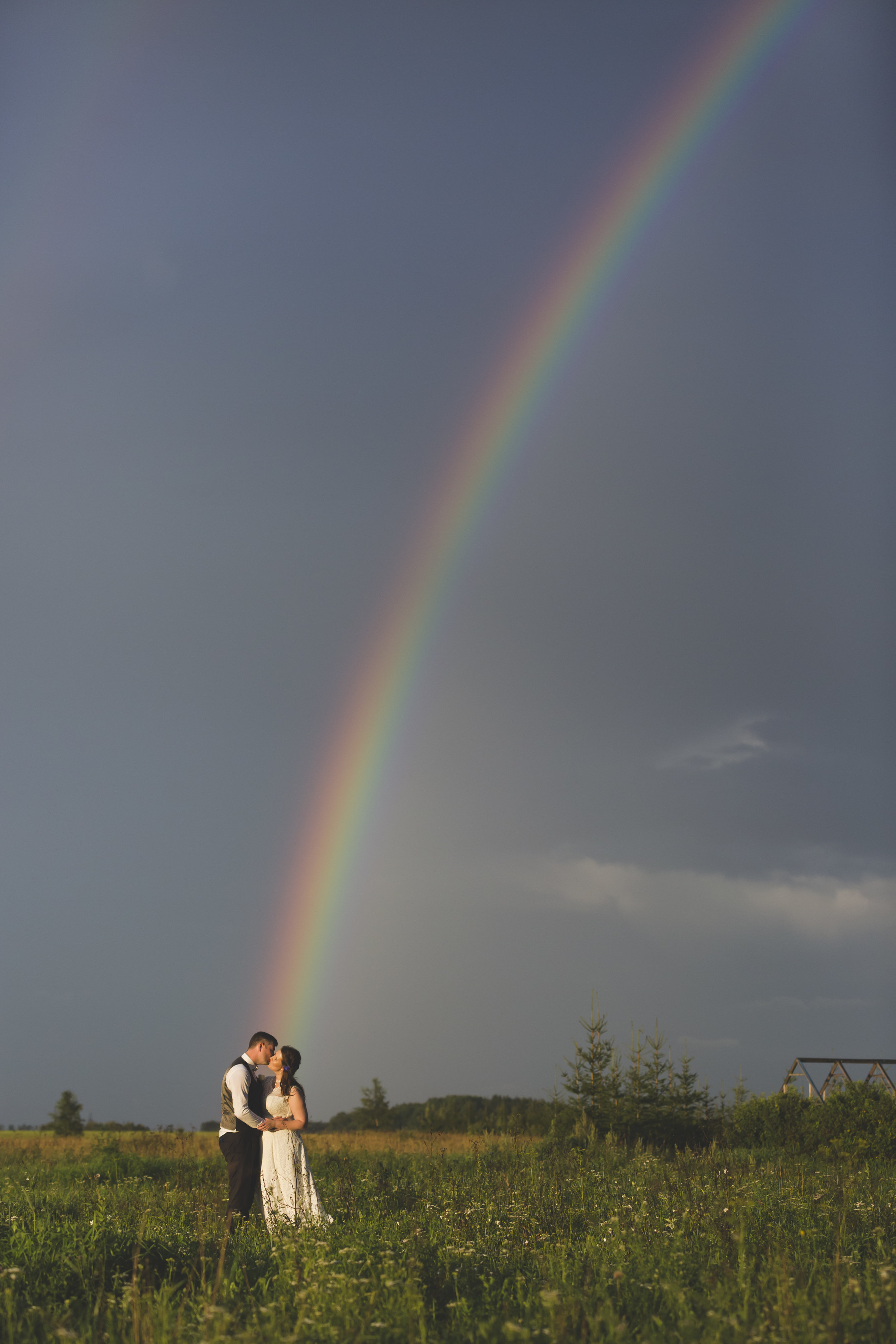 Rainbow Wedding photo by wedding photographer Valdur Rosenvald