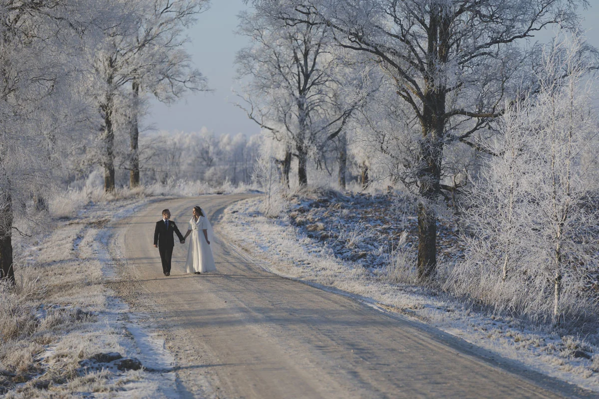 Diana &amp; Arno | Pulmad talvel Kiltsi kaardilossis