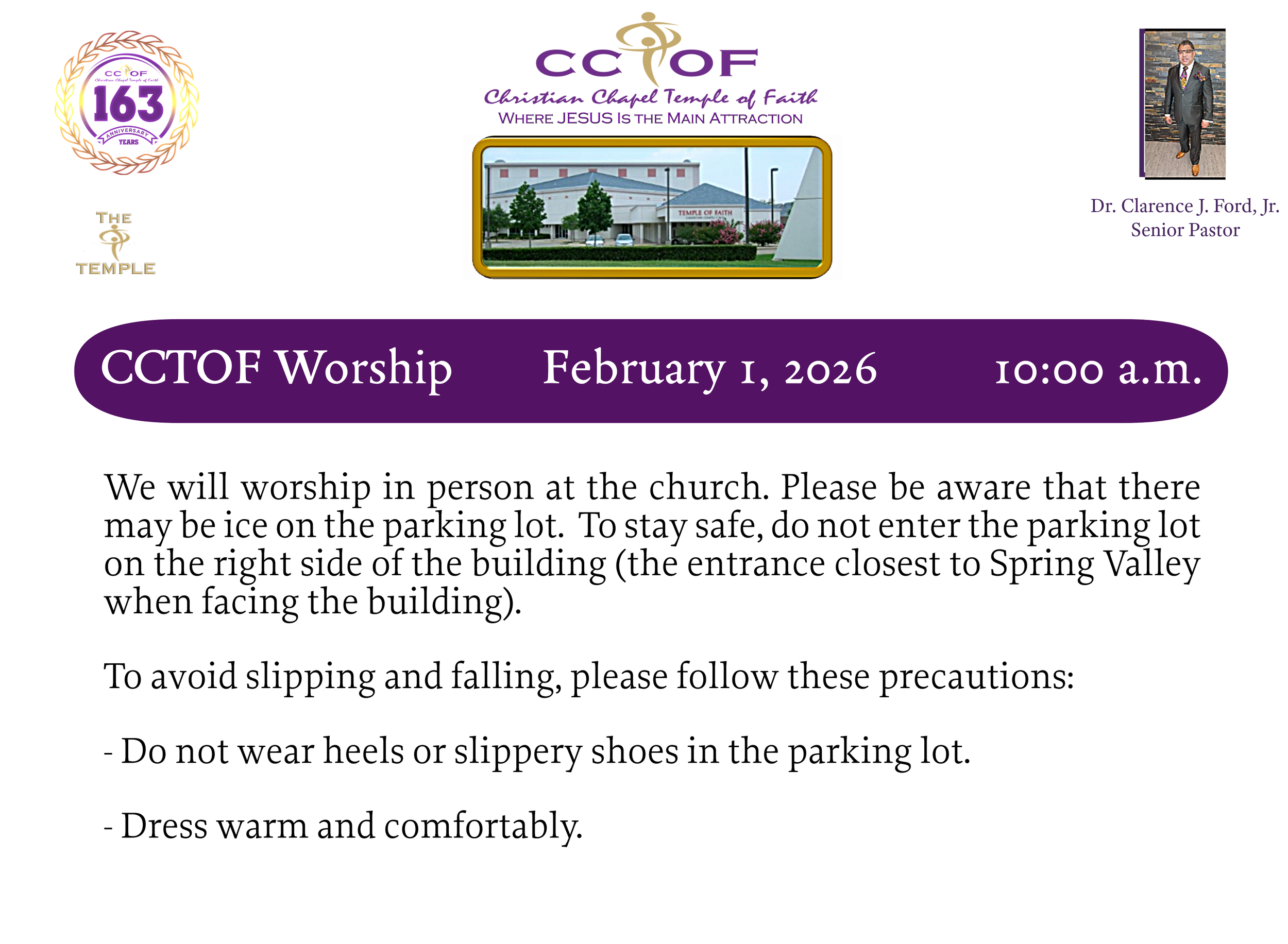 CCTOF eNews parking lot post 1-31-2026.png