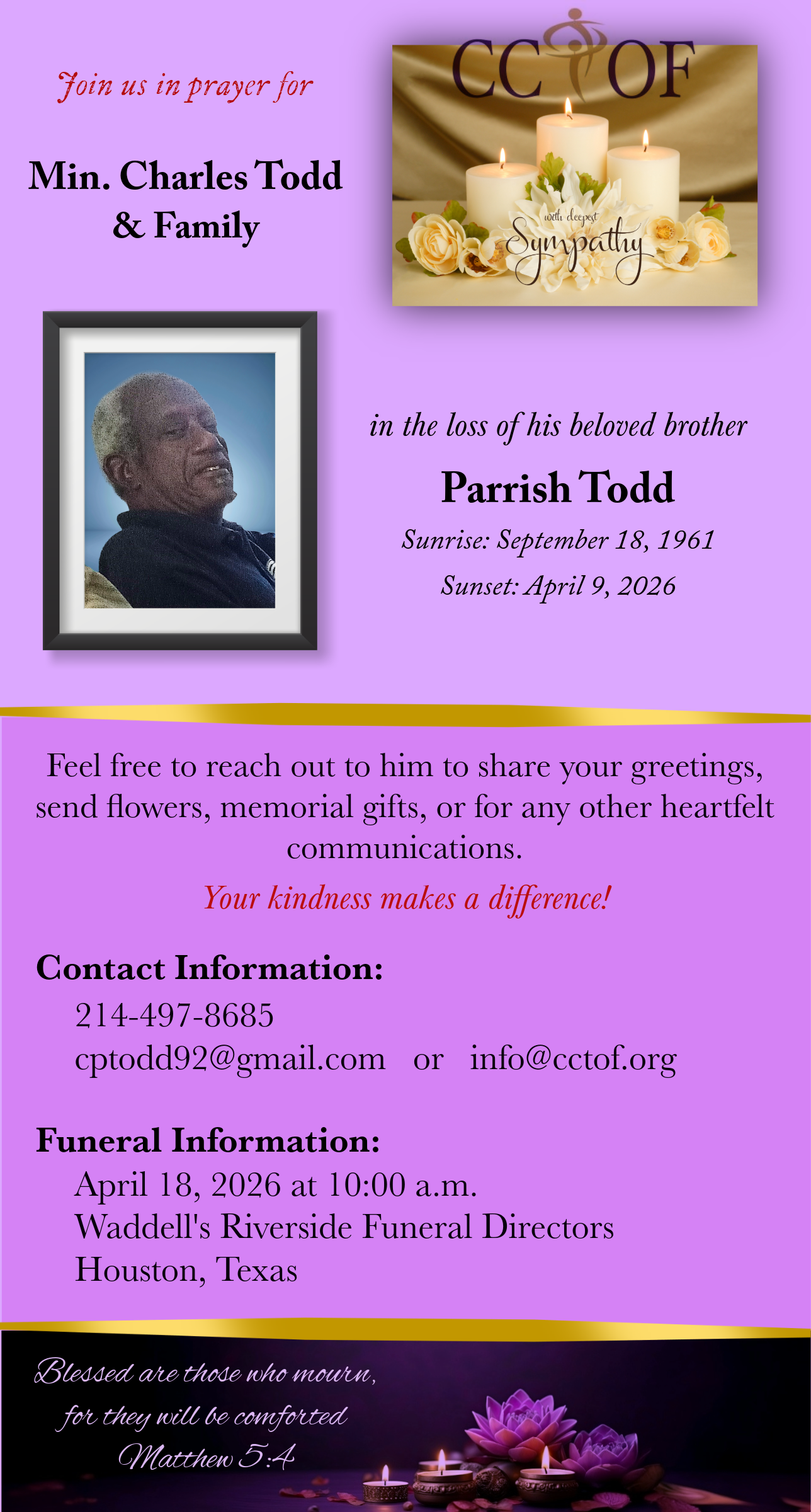 Funeral Arrangements for Parrish Todd updated.png