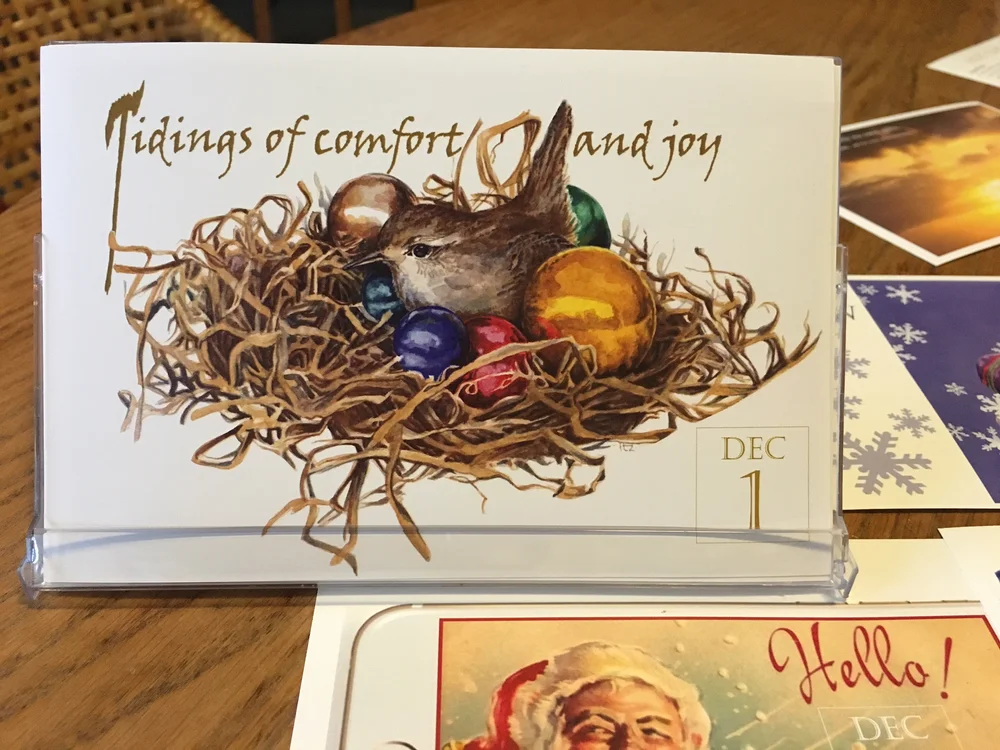 Tidings of Comfort and Joy Advent Desk Calendar — Karen Ritz Cards