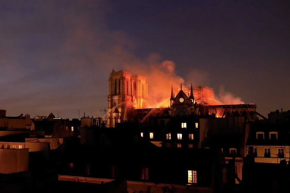 We, together, lament. Notre Dame…