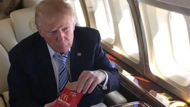 President Donald Trump portrays himself as a man of the people. Photo: Supplied