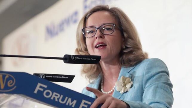 La ministra de Economía y Empresa, Nadia Calviño en una imagen de archivo EFE