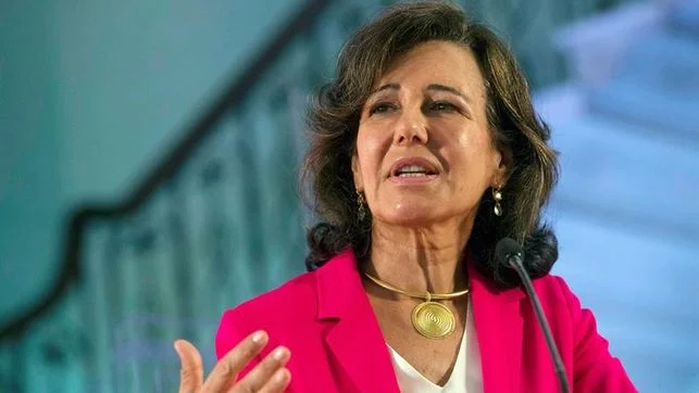 La presidenta de Banco Santander, Ana Botín- EFE