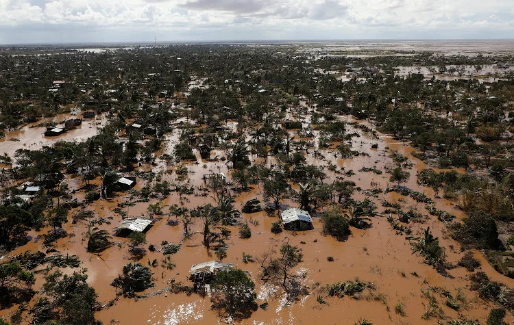 Flooded homes are seen after Cyclone Idai in Buzi district outside Beira, Mozambique, March 21, 2019. Picture: REUTERS / SIPHIWE SIBEKO